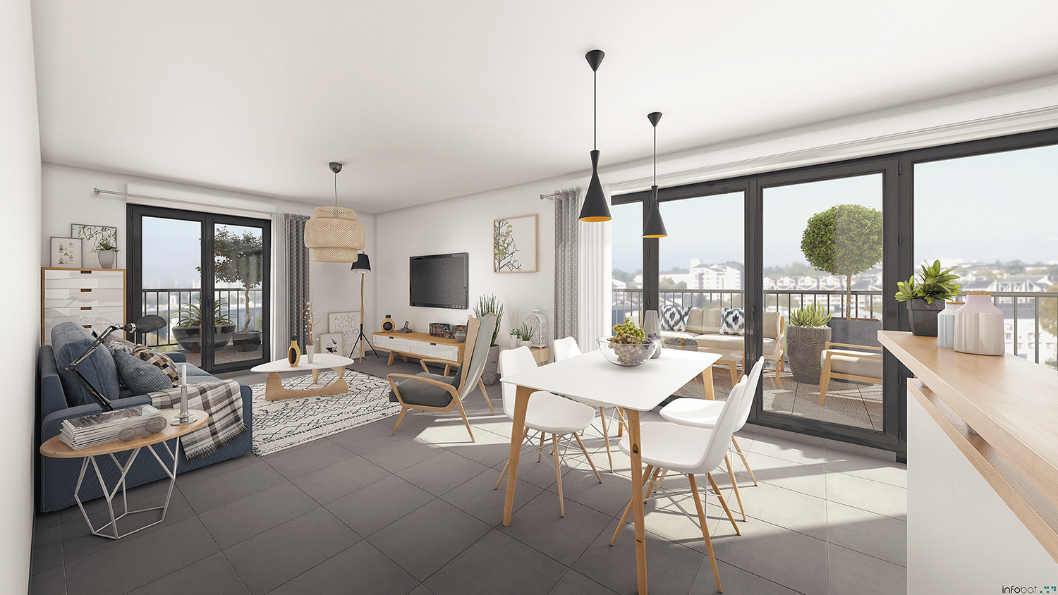Appartements prêts à vivre, immobilier neufs Angers